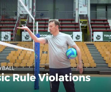 Basic rule violations | Volleyball