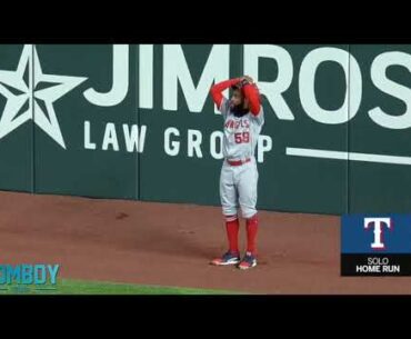 Ball bounces out of Jo Adele's glove and over the fence, a breakdown