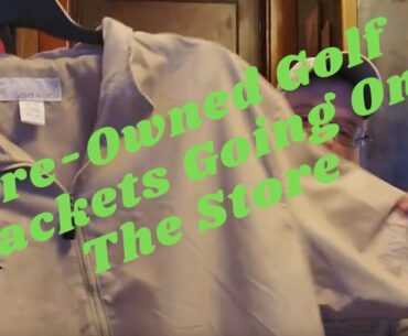 Pre-owned Golf Jackets Picked Up Over Farmers Insurance Open Weekend