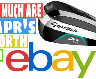 How much are TAYLORMADE GAPR's worth on EBAY? Sell your old golf gear on EBAY | GAPR MID 3-4-5 Irons