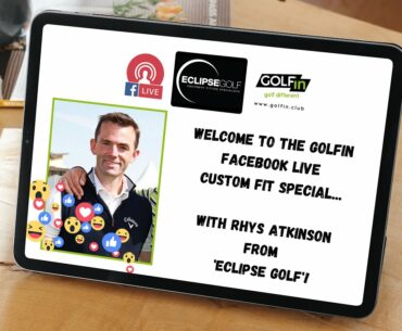 Facebook Live Custom Fit Special with Rhys Atkinson!