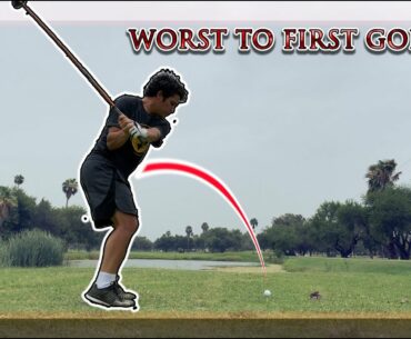 WORST TO FIRST GOLF | DAY 2 | EP.1