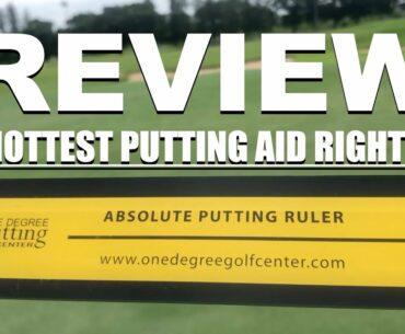 MOST POPULAR PUTTING AID IN THAILAND | ABSOLUTE PUTTING RULER REVIEW - GOLF VLOG