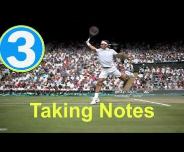 Learning Tennis from Roger Federer | Three Ep. 5