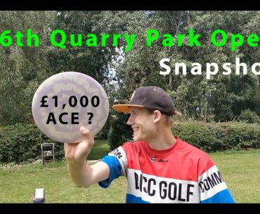 26th Quarry Park Open 2020 Snapshot | Disc Golf Vlog | London Disc Golf Community