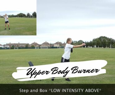 UPPER BODY BURNER // w/ low intensity options | Twist and Flip