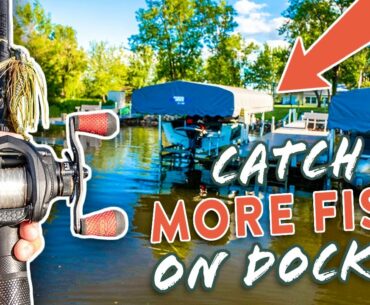 Dock Fishing Tips: Bass Fishing Technique To Catch MORE Fish!