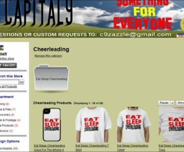 Cheerleading - shirts, hats, mugs, iphone cases, stickers, +MORE! LINK BELOW