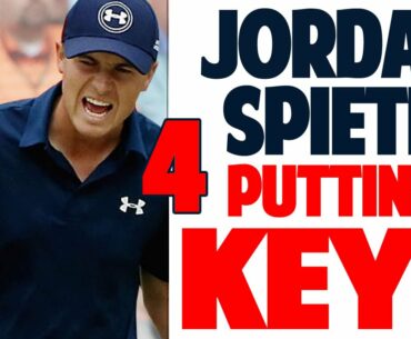 JORDAN SPIETH PUTTING ANALYSIS AND DRILL | 4 KEYS TO DRAINING BIG PUTTS