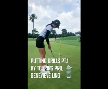 PUTTING DRILLS PART 1 BY GENEVIEVE LING I  OHSOM TV