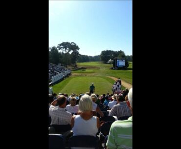Martin Kaymer Tees off at the KLM Open 2012