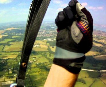Paragliding Xc Cross Country (Full Flight 29min36sec) Thurnham to Bobbing Kent England