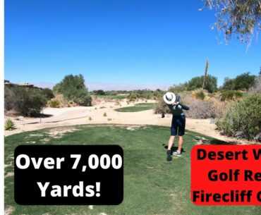 Playing From Over 7,000 Yards at Desert Willow Golf Resort Firecliff Course Part 1