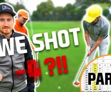 4 MAN SCRAMBLE WITH SEB ON GOLF | TARGET -6 | pt.1