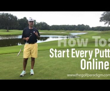 Start Lines in Putting | The Golf Paradigm