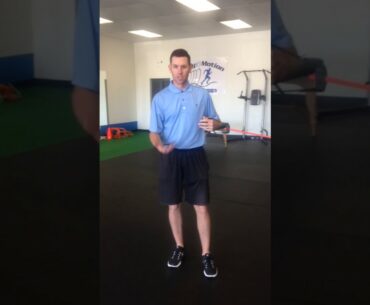 Motor Pattern for T-Spine in golf posture