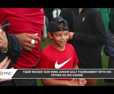 Tiger Woods' Son Following in Dad's Footsteps