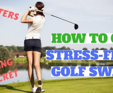 Masters golf-How to get stress-free golf swing (swing tips of golf swing to get over the top by Ben)