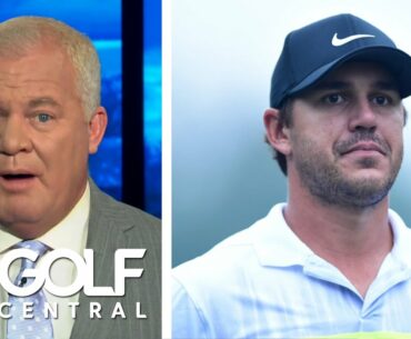 Season ends for Brooks Koepka, WDs from The Northern Trust | Golf Central | Golf Channel