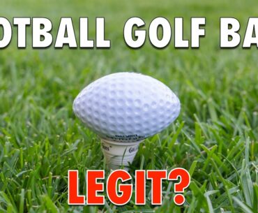 The Football Shaped Golf Ball! | Pro-Am Game Of Sixes |