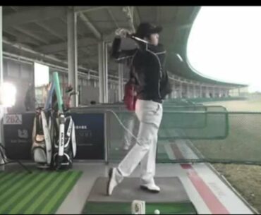 Sang-Moon Bae - Golf Swing -  Face on - Down the Line