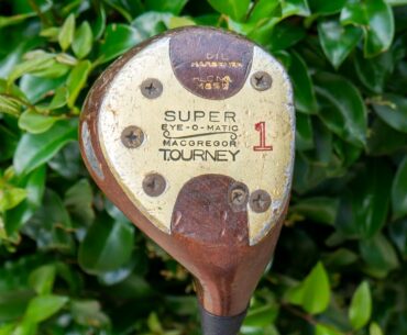 1956 MacGregor M85 Persimmon Driver - The Vintage Golfer