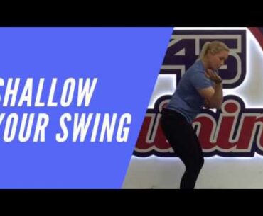 Shallow Your Golf Swing (By Dr Alison Curdt)