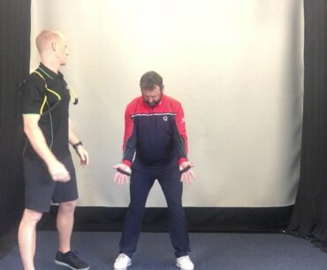 Grant Field Golf Drill 2 - Using the GravityFit TPro to help with hunched, slumped postures