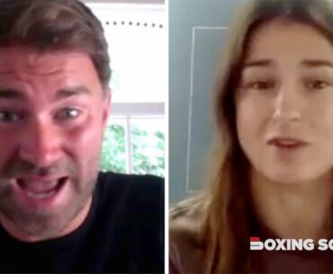 KATIE TAYLOR & EDDIE HEARN PREVIEW DELFINE PERSOON REMATCH, CANCELLED SERRANO FIGHT, LEGACY AND MORE