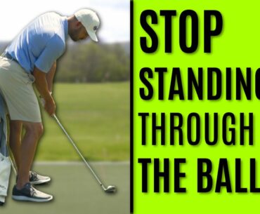 GOLF: Stop Standing Up Through The Ball (Loss Of Posture)