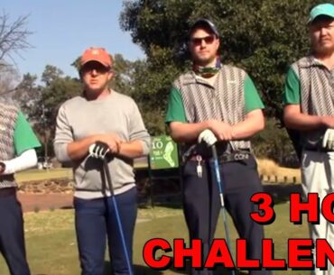 3 Hole Challenge || WTF Golf vs Swing It SA
