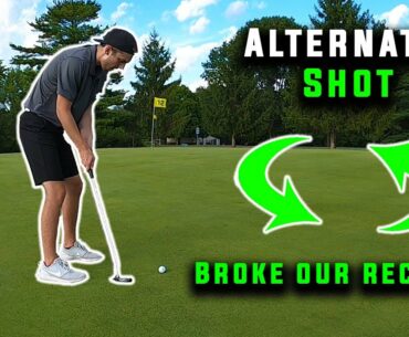 Alternate Shot Record Broken? | 9 Hole Challenge | DCG