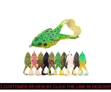 Product 9cm Topwater Fishing Lure Frog Lures Soft Frog Baits Lifelike Swimming Action Fishing Tackl