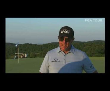 Phil Mickelson Interview - Quintic Ball Roll