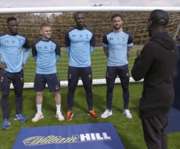 Tottenham Hotspur take on the William Hill Speed Challenge with drones