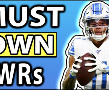 Fantasy Football 2020 MUST OWN (Late Round 8-10) Wide Receivers