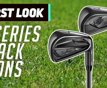 Limited Edition Titleist T-Series Black Irons | First Look | GolfMagic