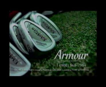 Classic Vintage Golf Commercial - Armour 845 Irons 1990s VHS VCR Recordings