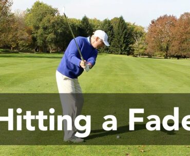 How to Hit a Fade in Golf like a Pro | Golf Instruction | My Golf Tutor