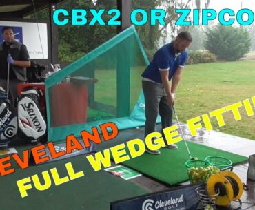 Full Wedge Fitting with Cleveland/Srixon. CBX2 or RTX Zipcore