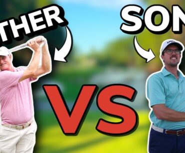 Nine Hole Match with my Dad! G3 vs G4. Battle of the Georges | Bryan Bros Golf