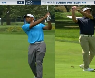 Tiger Woods & Bubba Watson Round 1 BMW Championship