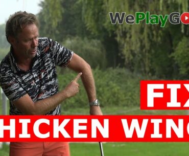 No more CHICKEN WING in your GOLF SWING - a simple fix