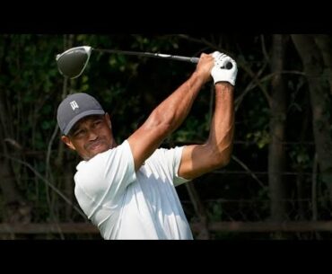 Tiger Woods Bubba Watson et al Round 2 Action BMW Championship FedEx Cup Playoff