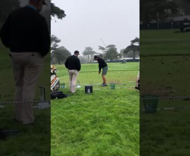 Phil Mickelson golf swing calf game warmup PGA 2020 Harding San Francisco California