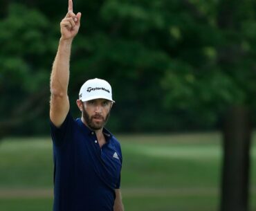 Dustin Johnson’s incredible putt on No. 18 at BMW