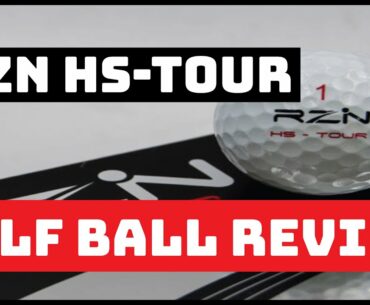 RZN HS-Tour Golf Ball Review using Uneekor EYE XO View Software