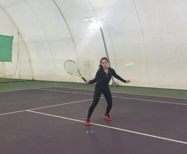 College Tennis Recruit Video OverBoarder - Imane Van Veen