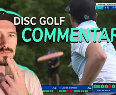 Adding Commentary To Professional Disc Golf