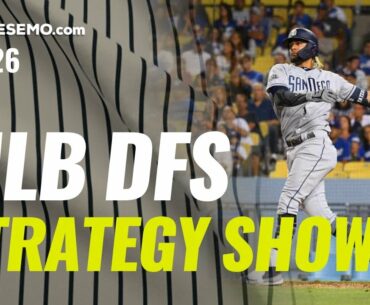 MLB DFS Strategy Show Wednesday 8/26: DraftKings, SuperDraft, FanDuel Baseball DFS